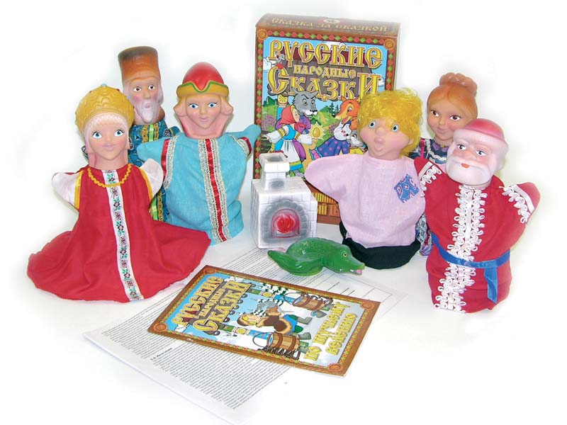 Домашний кукольный театр - куклы, ширмы и наборы