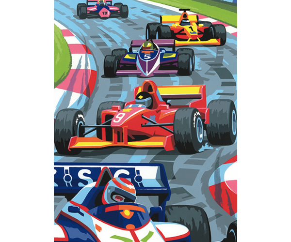 Раскраска Алтей для мальчиков Формула-1 - zelgrumer.ru